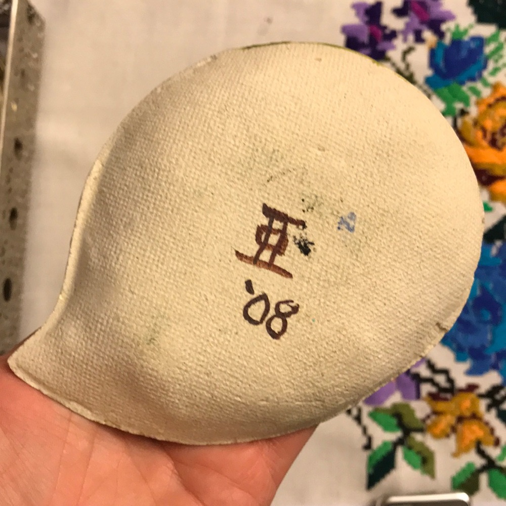 Paisley shape ceramic trinket dish - Picture 4 of 7